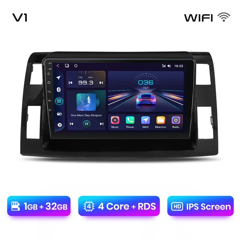Junsun Drahtlose CarPlay Android Auto Radio Für Toyota Previa XR50 3 III Estima 2006-2019 Auto Intelligente Systeme RDS BT WiFi 