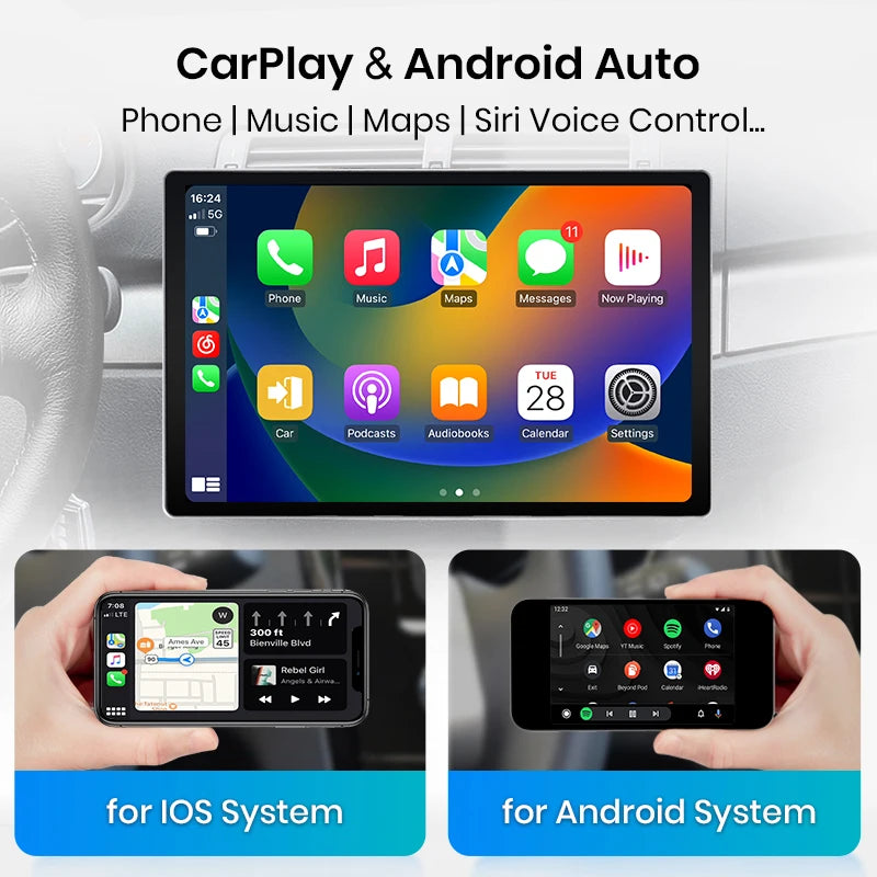 Junsun X7 MAX 13.1“ 2K CarPlay Android Auto Autoradio Für Mitsubishi Outlander 3 GF0W GG0W 2012-2018 Multimedia-Autoradio 