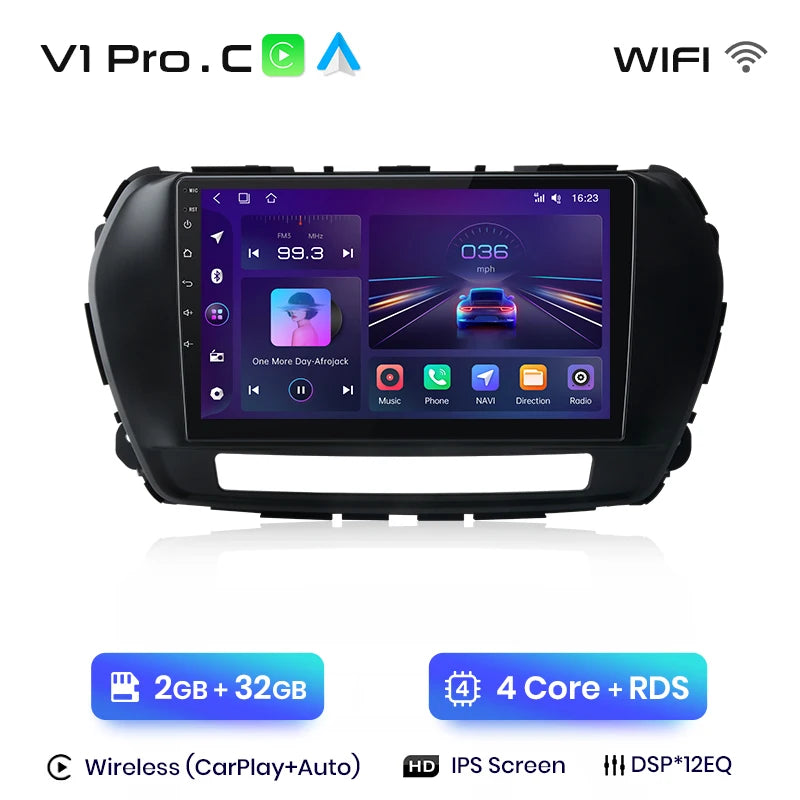 Junsun V1pro 2 Din Android Auto Radio for Great Wall Wingle 5 2017 2018 2019 2020 2021 Car Multimedia Autoradio