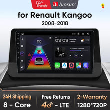 Junsun Drahtlose CarPlay Android Auto Auto Radio Für Renault Kangoo 2008 2009 2010 2011 2012-2018 Intelligente Systeme Multimedia 