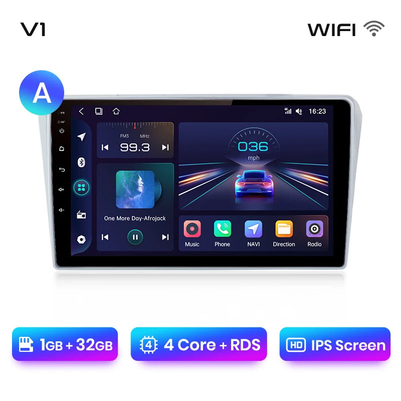 Junsun V1pro AI Voice 2 din Android Auto Radio For Toyota Avensis T25 2002 - 2008  Carplay Car Multimedia GPS 2din autoradio