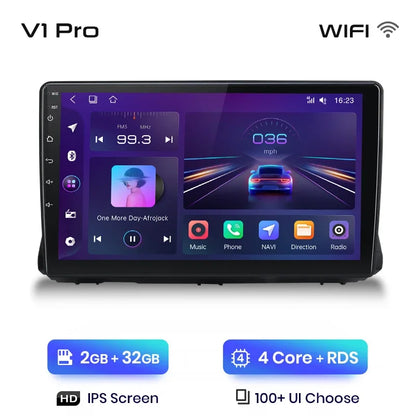 Junsun Wireless CarPlay Android Auto Radio For Renault Sandero 2021 Car Intelligent Systems RDS BT WiFi 2 din