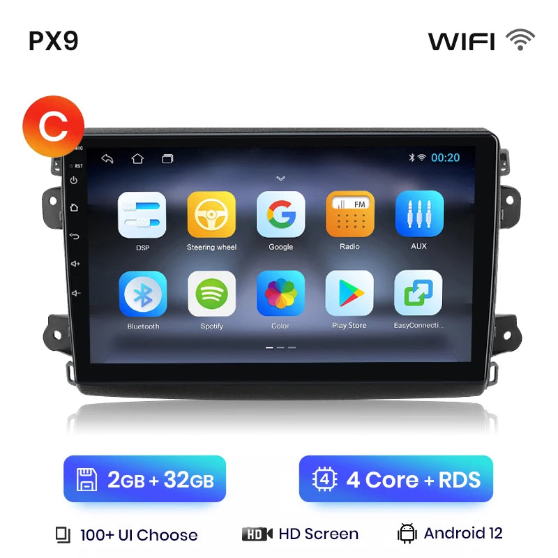 AWESAFE Wireless CarPlay Android Auto Autoradio For Fiat Ducato Peugeot Boxer 2 Citroen Jumper 2 2006 -2023 - Junsun Official Store