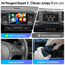 Junsun eSIM Android 14 Wireless CarPlay Android Radio For Peugeot Expert 3 Citroen Jumpy 3 SpaceTourer 2016-2021 accessories