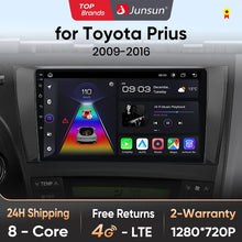 Junsun Drahtlose Android Auto Radio Für Toyota Prius 2009-2016 4G Auto Multimedia GPS 2din autoradio 