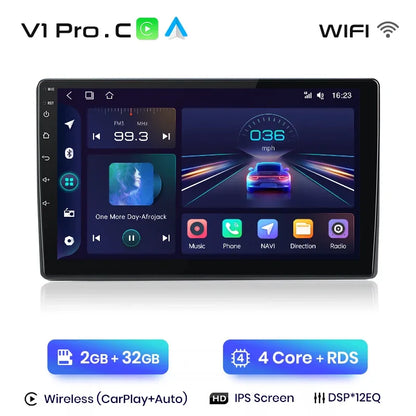 Junsun Wireless CarPlay Android Auto Car Radio Multimedia For Volkswagen Bora 2005-2006 GPS Intelligent Systems Smart Autoradio