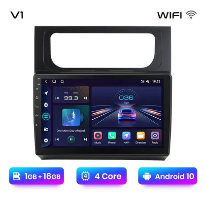 Junsun Wireless CarPlay Android Auto Radio For VOLKSWAGEN TOURAN 2011 2012 2013 -2015 Car Intelligent Systems RDS BT WiFi 2 din