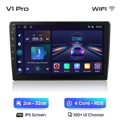 Junsun Wireless CarPlay Android Auto Radio For VOLKSWAGEN CARAVELLE 2015+ Car Intelligent Systems RDS BT WiFi 2 din