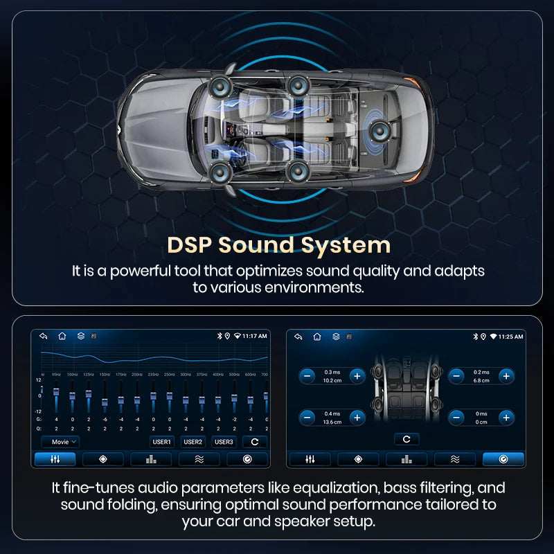 Junsun V1 Plus Car Radio For Fiat 500X 2014 - 2020 wireless CarPlay Android Auto car intelligent systems No 2 din 2din DVD