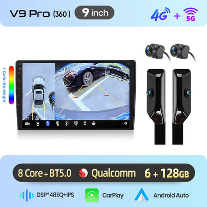 Junsun Wireless CarPlay Car Radio For Ford New Transit 2009 2010 2011-2019 Android Multimedia
