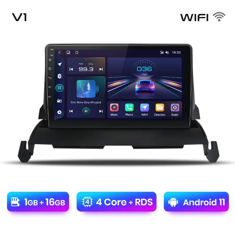 Junsun Wireless CarPlay Android Auto Radio For Dodge Journey 2009 2010 2011 2012 Car Intelligent Systems RDS BT WiFi 2 din