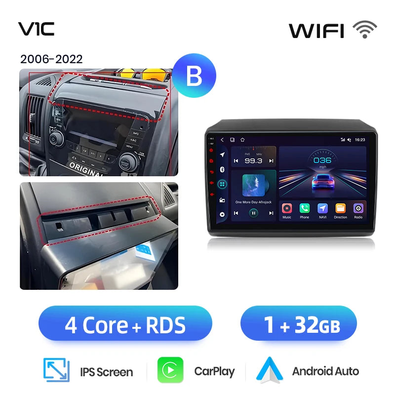 Junsun AI 4G LTE Wireless CarPlay Android Auto Car Radio For Hyundai I20 2014-2019 GPS Navi RDS FM
