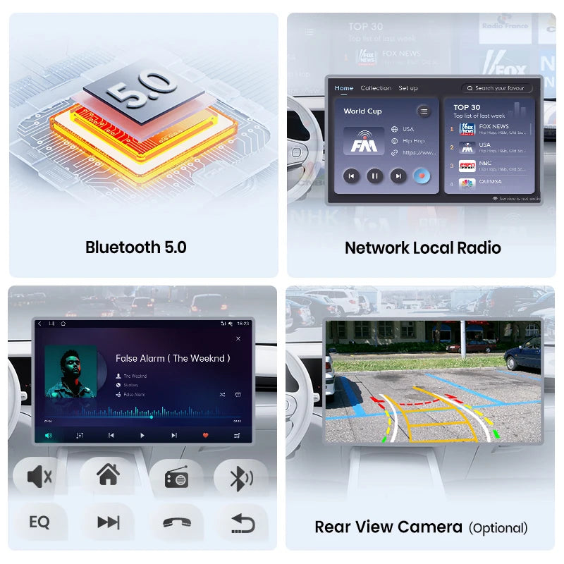 Junsun Wireless CarPlay Car Radio For OPEL Karl VinFast Fadil 2017-2020 Android Multimedia