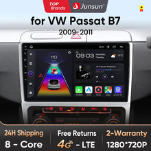 Junsun Wireless CarPlay Android Auto Autoradio Multimedia für Passat B7 2009-2011 GPS Intelligente Systeme Smart Autoradio 