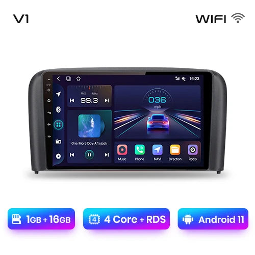 Junsun V1 Pro Für Volvo S80 1998 - 2006 Android Autoradio Autovideoplayer CarPlay Android Auto GPS Keine 2 Din 2din DVD 