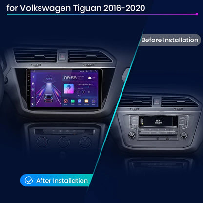 Junsun V1pro Android Auto Radio for VW Volkswagen Tiguan 2016-2020 Carplay 4G Car Multimedia GPS 2din autoradio