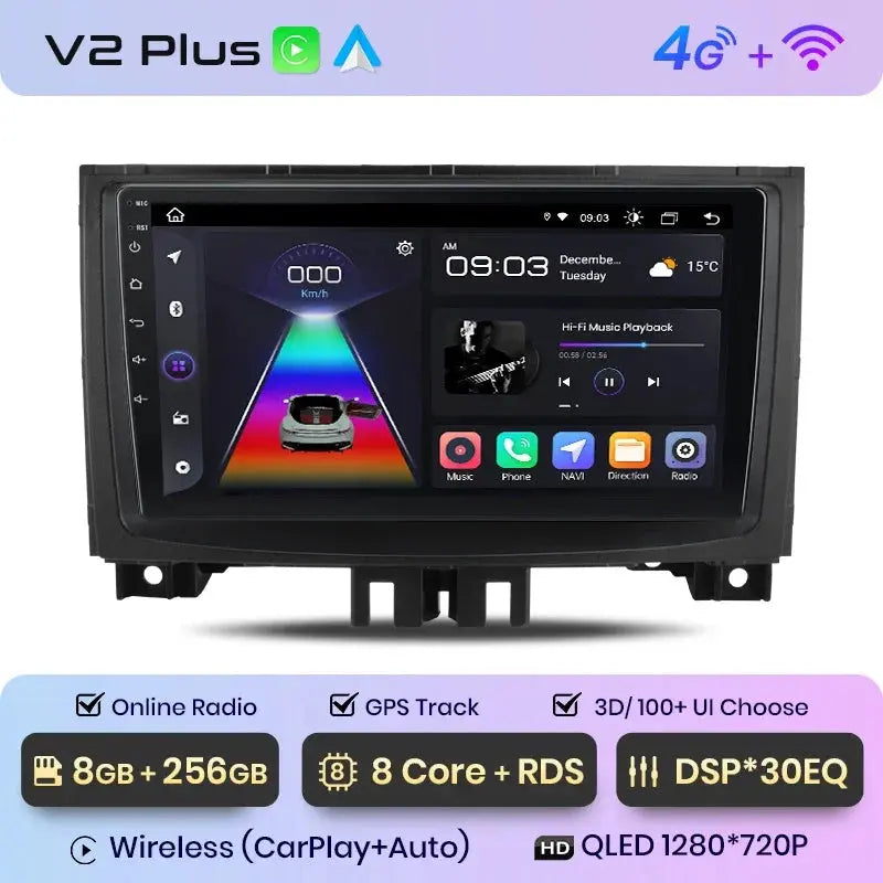Junsun Wireless CarPlay Android Auto Radio For Mercedes-Benz Sprinter VW Crafter 2006 Car Intelligent Systems RDS BT WiFi 2 din - Junsun Official Store