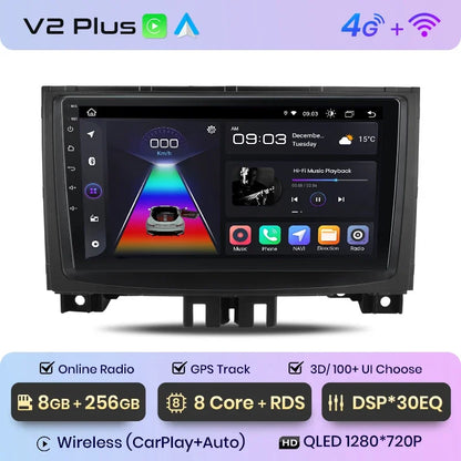 Junsun Wireless CarPlay Android Auto Radio For Mercedes-Benz Sprinter VW Crafter 2006 Car Intelligent Systems RDS BT WiFi 2 din