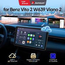 Junsun eSIM Android 14 Wireless CarPlay Android Auto Radio For Benz Vito 2 W639 Viano 2 2003 2004-2015 Stereo auto accessories