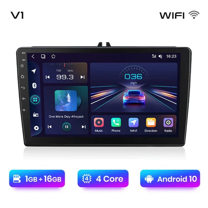 Junsun Wireless CarPlay Android Auto Radio For VW Tiguan Touran Caddy Passat Seat 2009 Car Intelligent Systems RDS BT WiFi 2 din