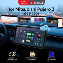 Junsun eSIM Android 14 Wireless CarPlay Android Auto Radio For Mitsubishi Pajero V60 V68 V73 1999 2000-2006 auto accessories