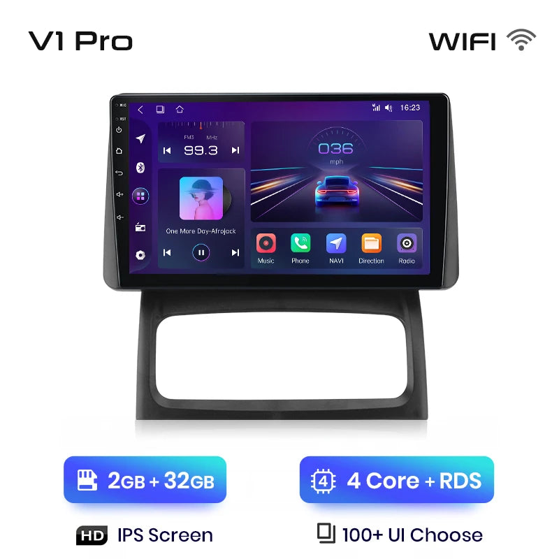 Junsun V1 Plus AI Voice Wireless Android Auto Radio for Renault Clio Campus 2009 Carplay 4G Car Multimedia GPS 2 din autoradio