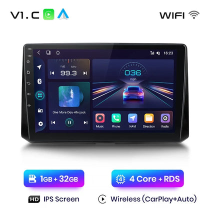 Junsun Wireless CarPlay Android Auto Radio For Toyota Corolla 2018 - 2021 Car Intelligent Systems RDS BT WiFi 2 din