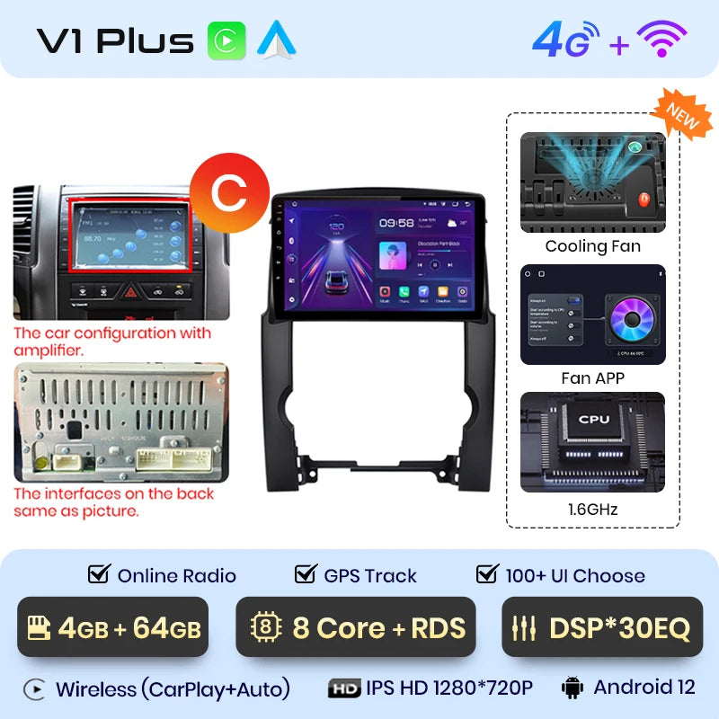 Junsun V1pro AI Voice 2 din Android Auto Radio For Kia Sorento 2 XM 2009 - 2012 Carplay Car Multimedia GPS 2din autoradio