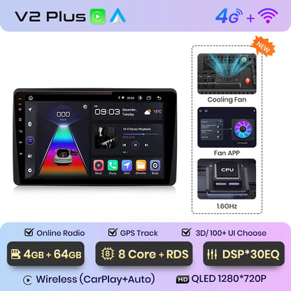 Junsun V1pro Android Auto Radio for Renault Duster Dacia HM 2 2020 2021 Arkana 2019-2021 Carplay 4G Car Multimedia GPS autoradio