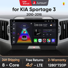 Junsun V1pro AI Voice 2 din Android Auto Radio For KIA Sportage 3 2010-2016 Carplay 4G Car Multimedia GPS 2din autoradio