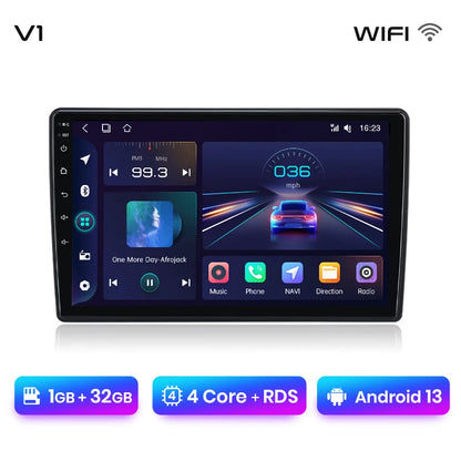 Junsun V1 Plus Autoradio für Skoda Fabia 2 2007–2014, kabelloses CarPlay Android Auto, intelligente Autosysteme, keine 2-Din-DVD 
