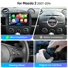 Junsun eSIM Wireless CarPlay Android Auto For MAZDA 2 Mazda2 2007 2008 2009 2010 2011 2012 2013 2014 2 Din Autoradio RDS BT DSP