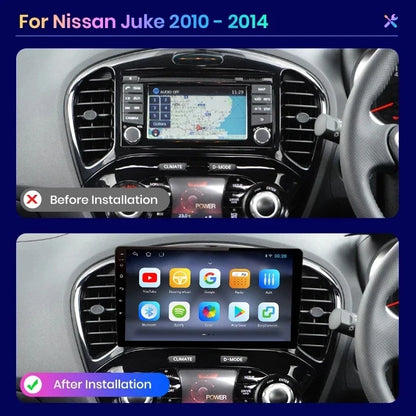 AWESAFE PX9 Car Radio Autoradio for Nissan Juke YF15 2010-2014  Wireless Carplay Screen Android Auto Stereo GPS Navi FM RDS BT