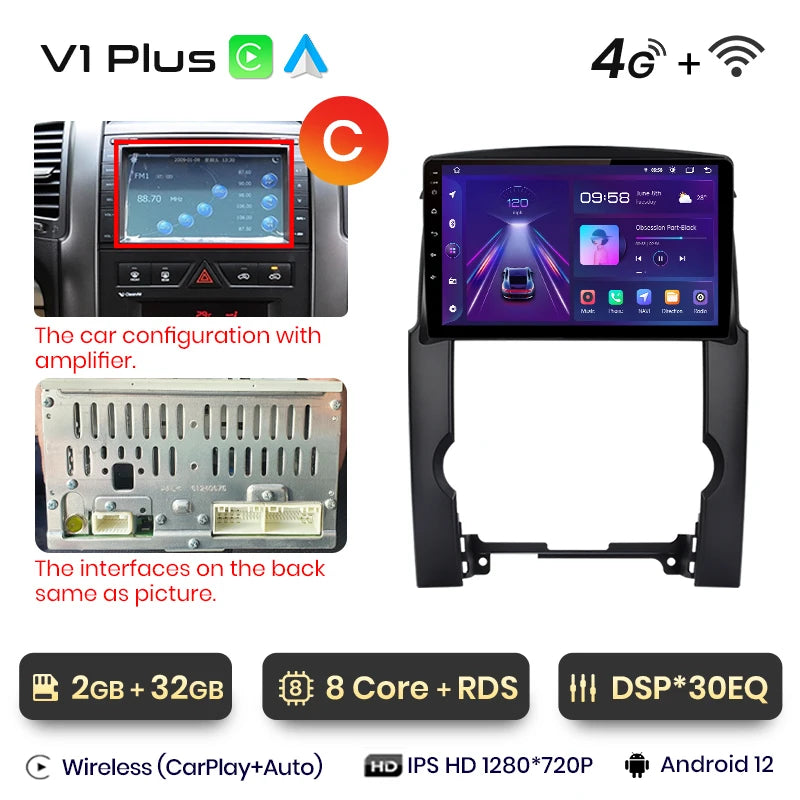 Junsun V1pro AI Voice 2 din Android Auto Radio For Kia Sorento 2 XM 2009 - 2012 Carplay Car Multimedia GPS 2din autoradio - Junsun Official Store
