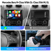 Junsun 8 Core Car Stereo for Mercedes Benz M-Class W164 GL-Class X164 ML GL 2005 2006 2007 2008 2009 2010 2011 2012 Wireless Carplay Android Auto GPS Navigation FM eSIM