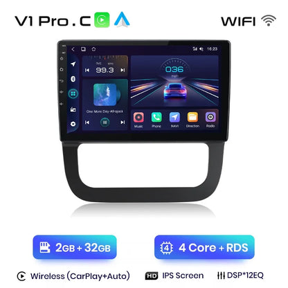 Junsun Wireless CarPlay Android Auto Car Radio For VW Sagitar 2011 GPS Intelligent Systems Smart Autoradio