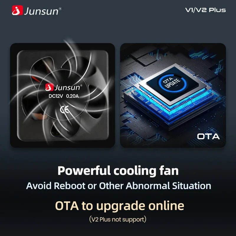 Junsun Wireless CarPlay Android Auto Radio For VOLKSWAGEN JETTA VS5 2019+ Car Intelligent Systems RDS BT WiFi 2 din