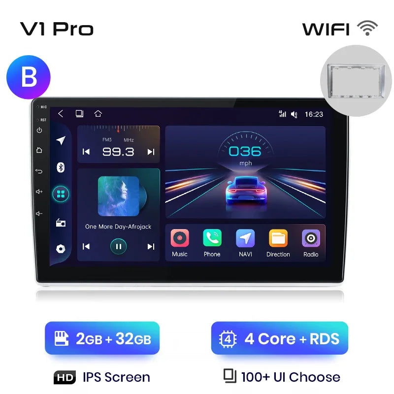 Junsun Wireless CarPlay Android Auto Car Radio Multimedia For VW Passat B5 B6 2004-2010 GPS Intelligent Systems Smart Autoradio - Junsun Official Store