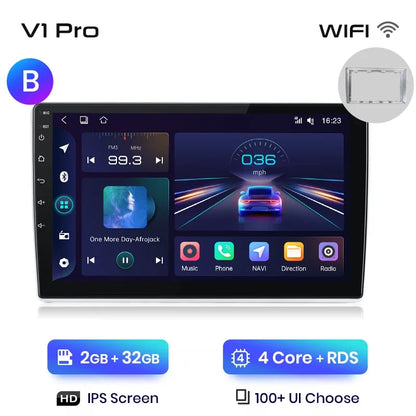 Junsun Wireless CarPlay Android Auto Car Radio Multimedia For VW Passat B5 B6 2004-2010  GPS Intelligent Systems Smart Autoradio