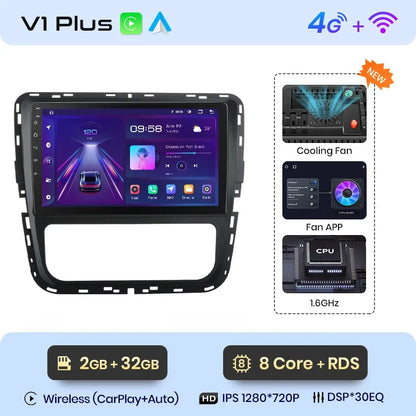 Junsun Wireless CarPlay Android Auto Radio For VOLKSWAGEN PASSAT 2012 2013 2014 2015 Car Intelligent Systems RDS BT WiFi 2 din