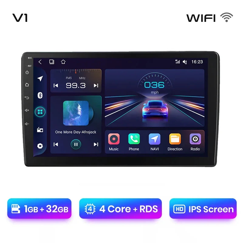 Junsun Wireless CarPlay Android Auto Radio For Volkswagen TOUAREG 2003 2004 2005-2010 Car Intelligent Systems RDS BT WiFi 2 din