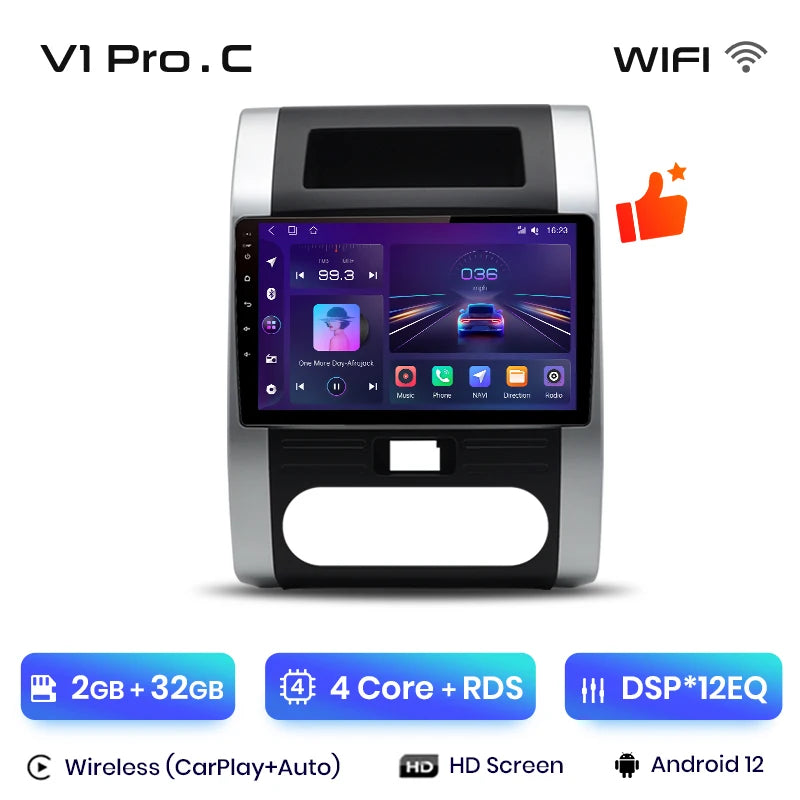 Junsun V1pro AI Stimme 2 din Android Auto Radio Für Nissan x trail t31 2008-2012 Carplay 4G Auto Multimedia GPS 2din autoradio 