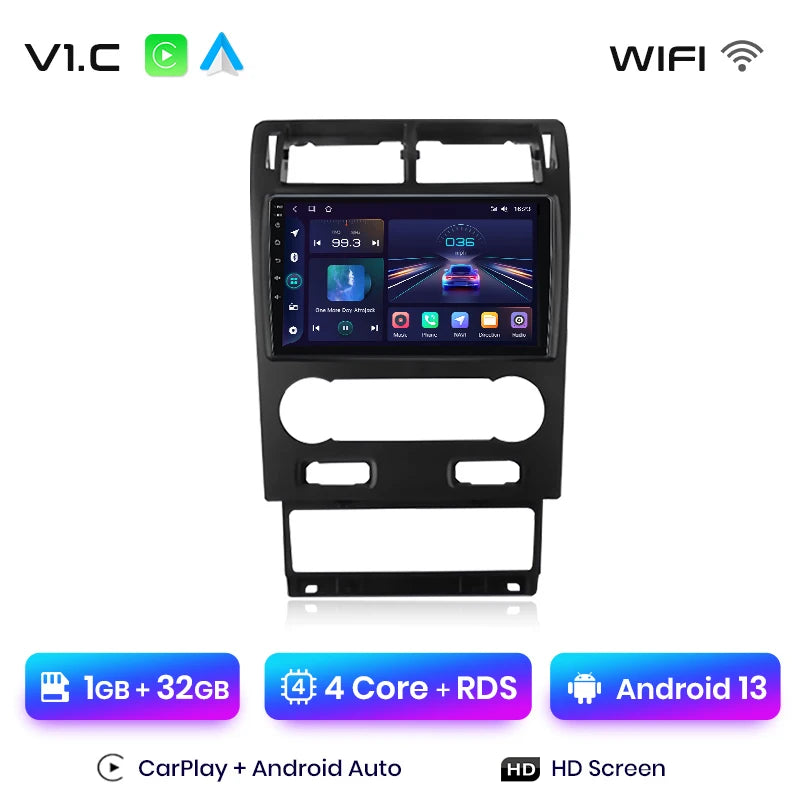 Junsun V1 Plus Car Radio For Ford Mondeo 3 2004 - 2007 wireless CarPlay Android Auto car intelligent systems No 2 din 2din DVD