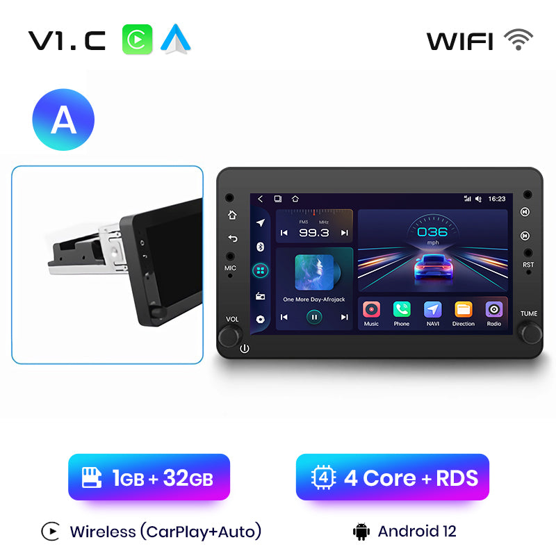 Junsun AI Voice Android Autoradio für Alfa Romeo 159 Brera Spider Sportwagon Carplay Auto Multimedia RDS GPS Kein 2din Autoradio