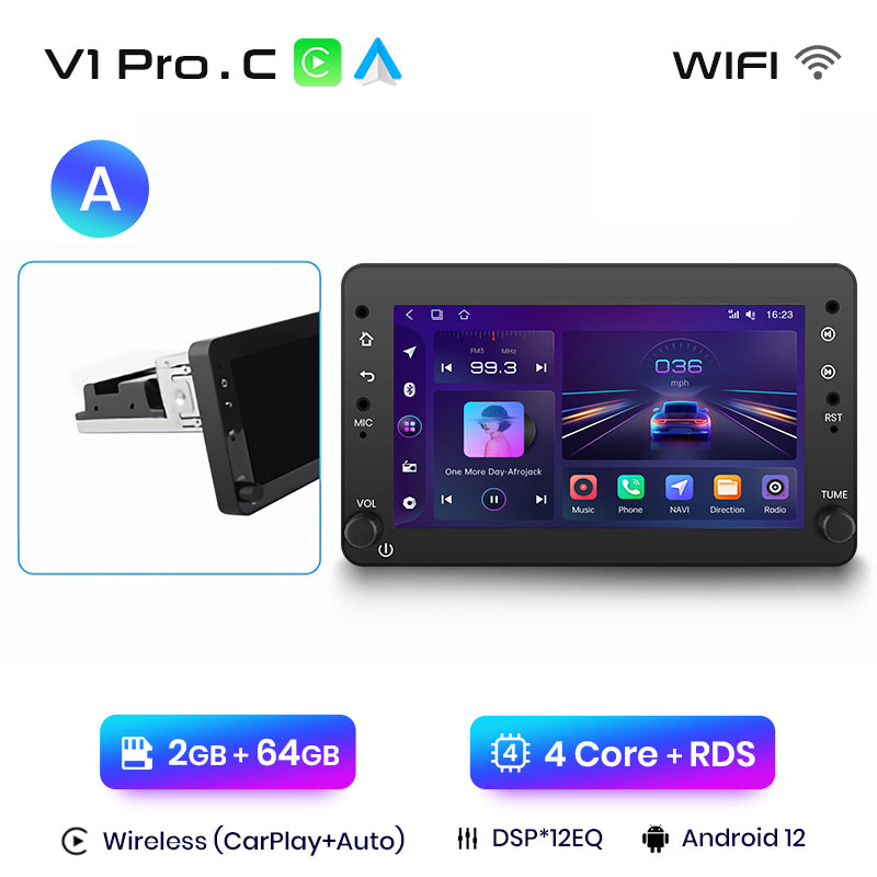 Junsun AI Voice Android Autoradio für Alfa Romeo 159 Brera Spider Sportwagon Carplay Auto Multimedia RDS GPS Kein 2din Autoradio