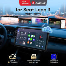 Junsun eSIM Wireless CarPlay Android Auto For Seat Leon 3 2012 2013 2014-2020  2 Din Autoradio RDS BT DSP auto accessories