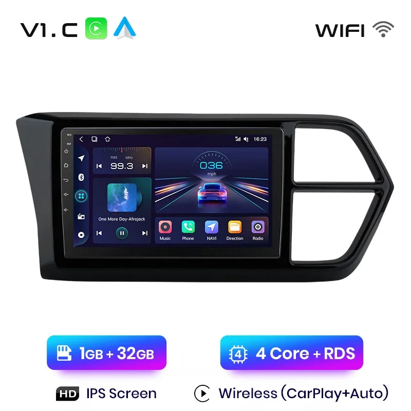 Junsun Wireless CarPlay Android Auto Radio For VOLKSWAGEN JETTA VS5 2019+ Car Intelligent Systems RDS BT WiFi 2 din - Junsun Official Store