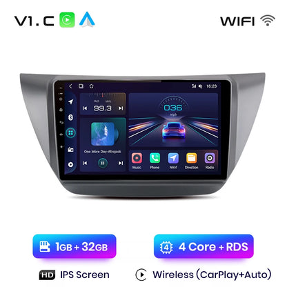 Junsun V1pro AI Voice 2 din Android Auto Radio For Mitsubishi Lancer 9 CS 2000-2010 Carplay 4G Car Multimedia GPS 2din autoradio