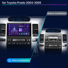 Junsun V1 Wireless CarPlay Android Auto Radio For Toyota Land Cruiser Prado 120 2004 - 2009 4G Car Multimedia GPS 2din autoradio