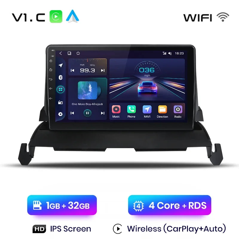 Junsun Wireless CarPlay Android Auto Radio For Dodge Journey 2009 2010 2011 2012 Car Intelligent Systems RDS BT WiFi 2 din